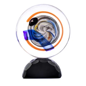 Disco Sommerso Grande Scultura Policroma